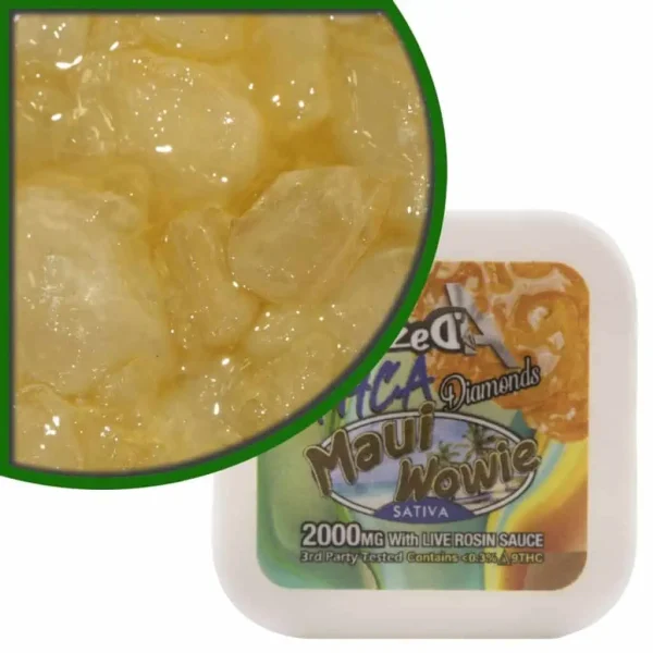 DazedA THCa Diamond Dabs Maui Wowie 2g