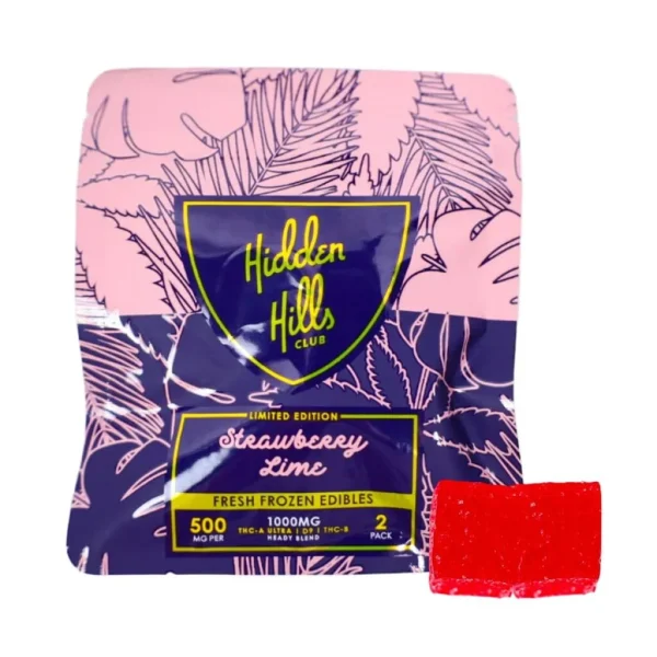THCA GUMMIES Hidden Hills Heady Blend Edibles 1000mg 2pc - Image 3