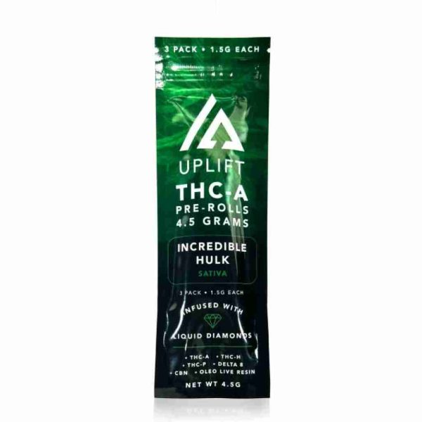 UpLift THCa 3pc Prerolls 4.5g - Image 2